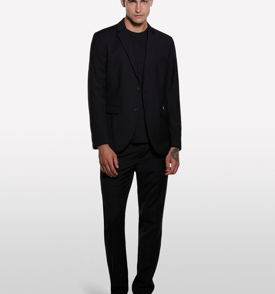 Black tailored blazer - men's blazers - Black | Sisley image number 1